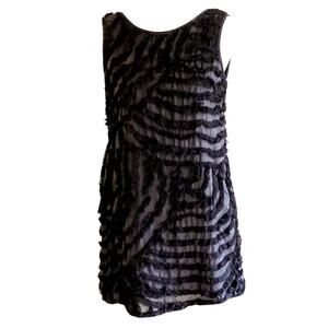 Y2k Thread Social Silk Babydoll Mini Dress, Size 6